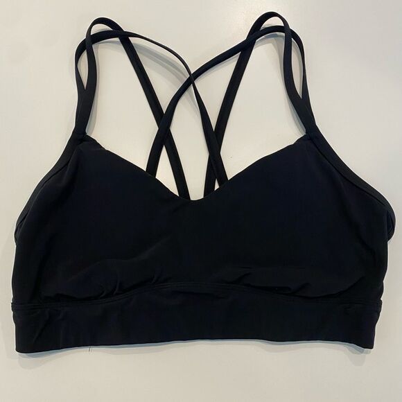 Target All In Motion Black Sport Bra Workout Movement Comfortable Bra Top - Picture 1 of 4